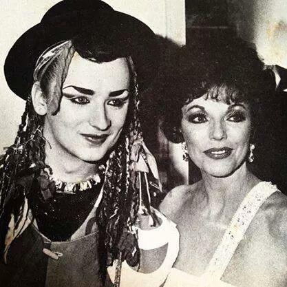 BoyGeorge's tweet photo. "what's the matter dear, was the alpine air a little too heady or did you just wander away from the sanitarium? http://t.co/CQzO9iuu3D