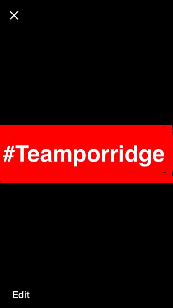 official_gimp's tweet photo. #teamporridge @Meganxanderson http://t.co/ITTVBcpZon