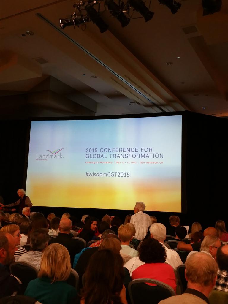CathyTutty's tweet photo. The Conference is about to begin!  #wisdomcgt2015 http://t.co/9wy5H1COPL