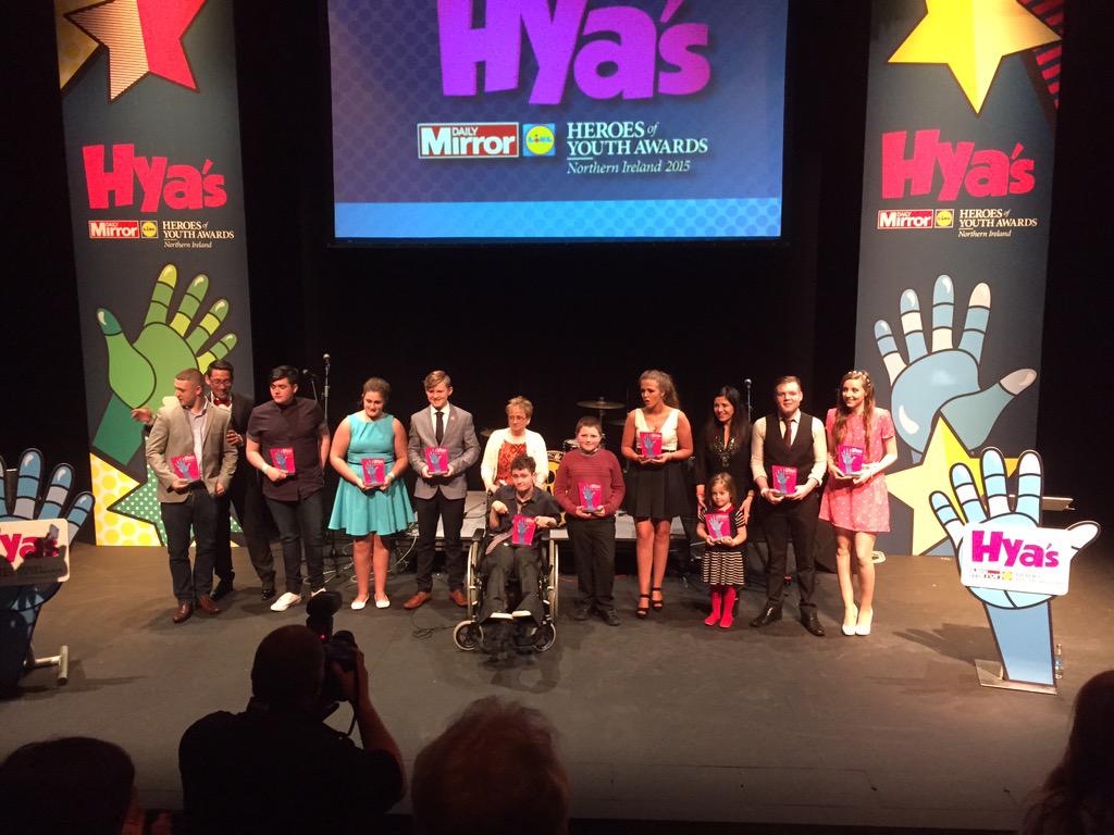 emmainmag's tweet photo. The winners #heroesofyouth #HYAs #inspirational #humbling thank you @dailymirrorni @BelfastLive http://t.co/Utnnbygktm