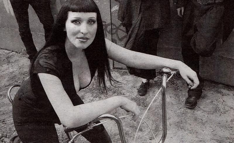 Our lead #designer Erica rolls a #lowrider looking #sexy after 5 years of illness. #fashion  bit.ly/1H7Hw30