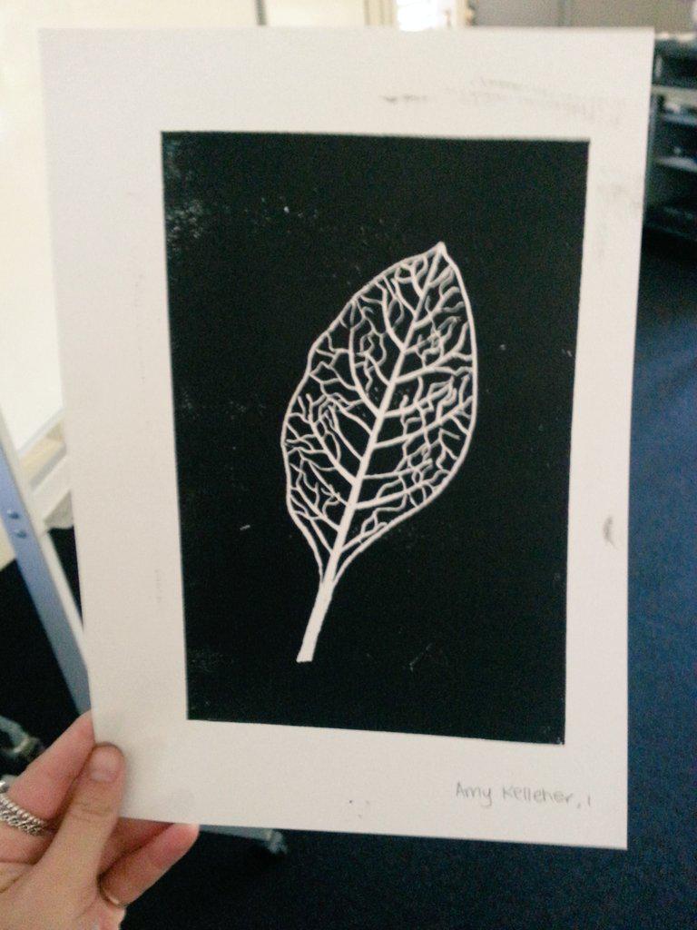 Another fun arts lesson! This week - print making. Learning how to adjust this lesson for different stages! #ACUedu_p