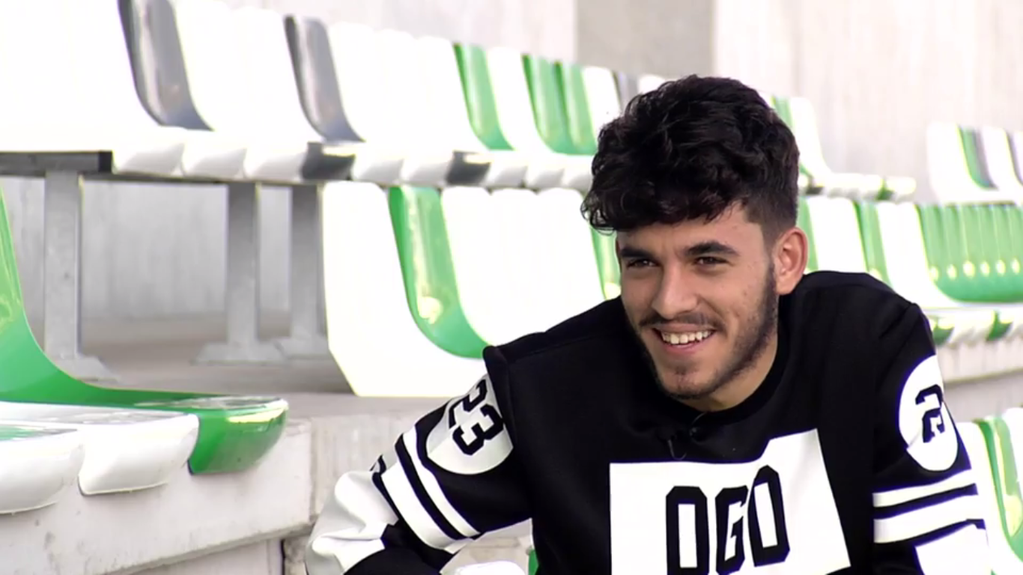 LaLiga's tweet image. Hablamos con @DaniCeballos46 (@RealBetis), que se somete al test de #LigaShowAdelante: lfp.sh/1jfybk