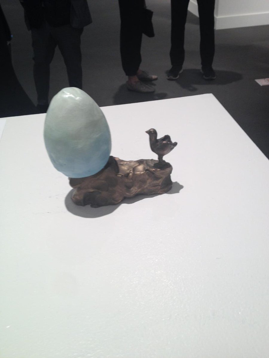 magdasawon's tweet image. Very good Urs Fischer in @choiceworks auction.