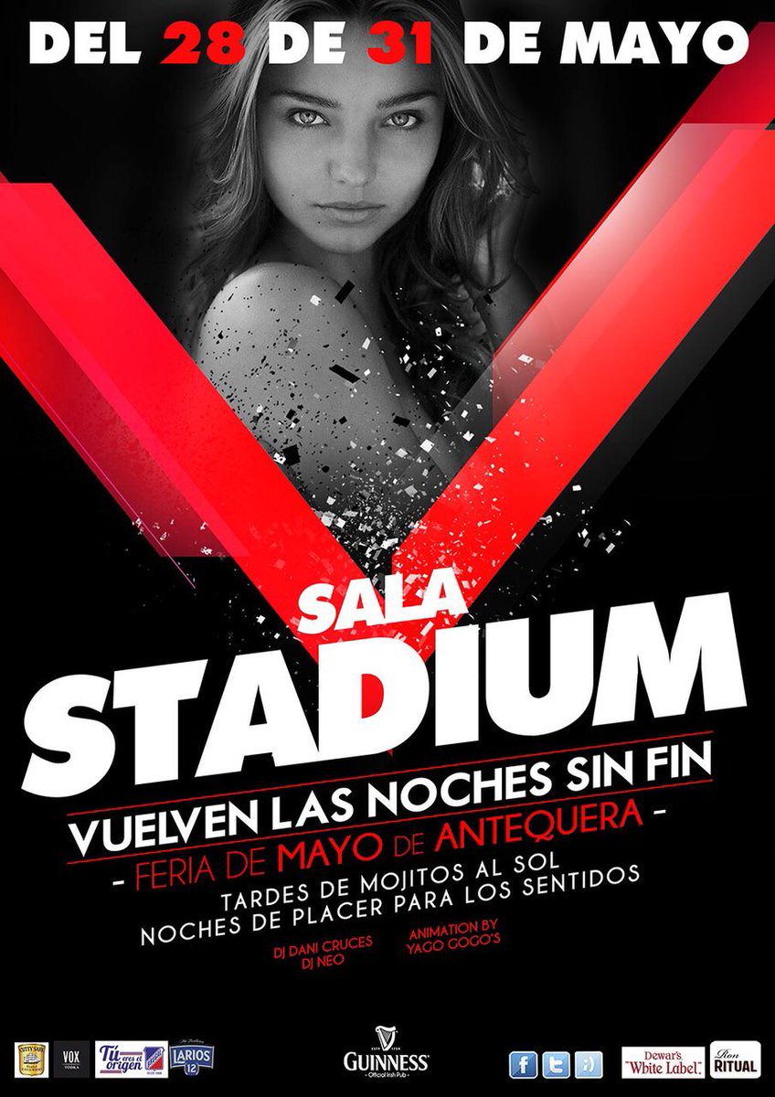 pubstadium's tweet photo. CASETA "SALA STADIUM" DEL 28-31 DE MAYO 2015. TARDES DE FERIA Y NOCHES DE DIVERSIÓN! http://t.co/5ti4lwL4x7