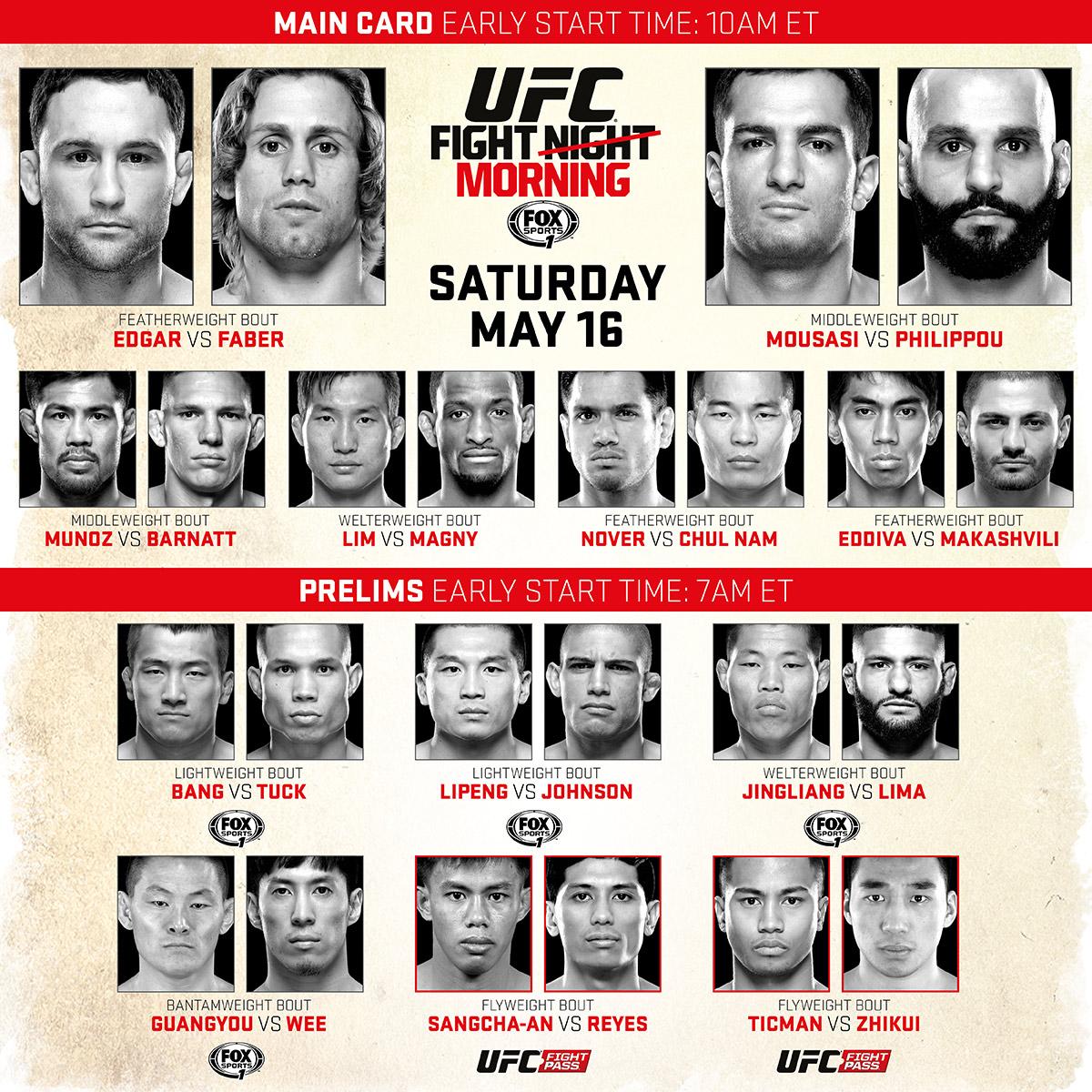 ufc's tweet photo. RT if you're ready to Wake Up w/ #UFCManila! Action starts early on @FOXSports1 at 8amET (Prelims) 10amET (Main Card) http://t.co/HToUO0Kt1p