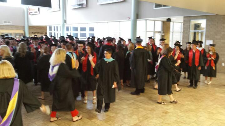 BransonPirates's tweet photo. A new tradition...the faculty congratulating EVERY graduate! #awesome #gopirates http://t.co/wEhWzCR3yU