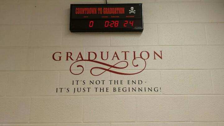 BransonPirates's tweet photo. Less than 30 min till "game time!" Congrats Class of 2015!! #gopirates #gotime http://t.co/tqvyxjJbYK