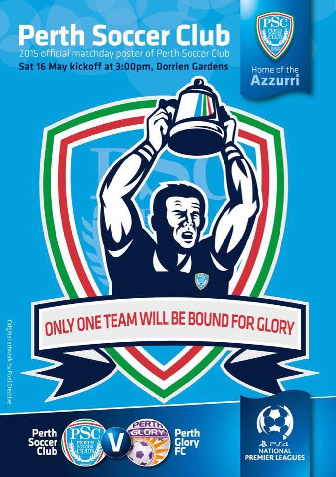 PerthSoccerClub's tweet photo. MATCH DAY | Get to Dorrien Gardens today to support our boys. #ForzaAzzurri @FootballWest @PerthGloryFC #NPLWA http://t.co/Q3KFrnoRZw