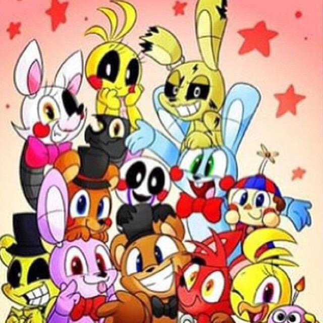 HumanToyBon's tweet image. The gangs all here