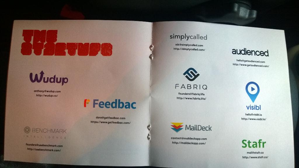 nicolecasanova's tweet photo. Today saw @fabriq @feedbac @stafr @simplycalled @visibl - all the teams land their pitches @Boomtown demo day! http://t.co/GDHZMSlkN4