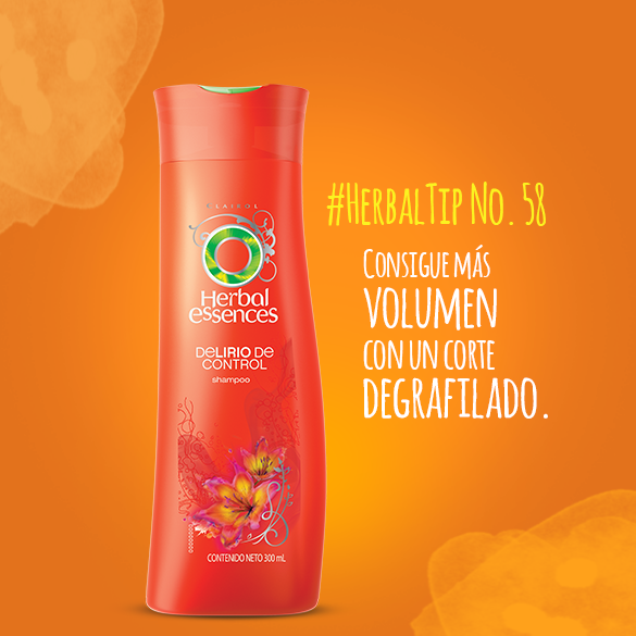 Un cabello perfecto y con volumen es para presumirse ;) #HerbalTip #DelirioDeControl