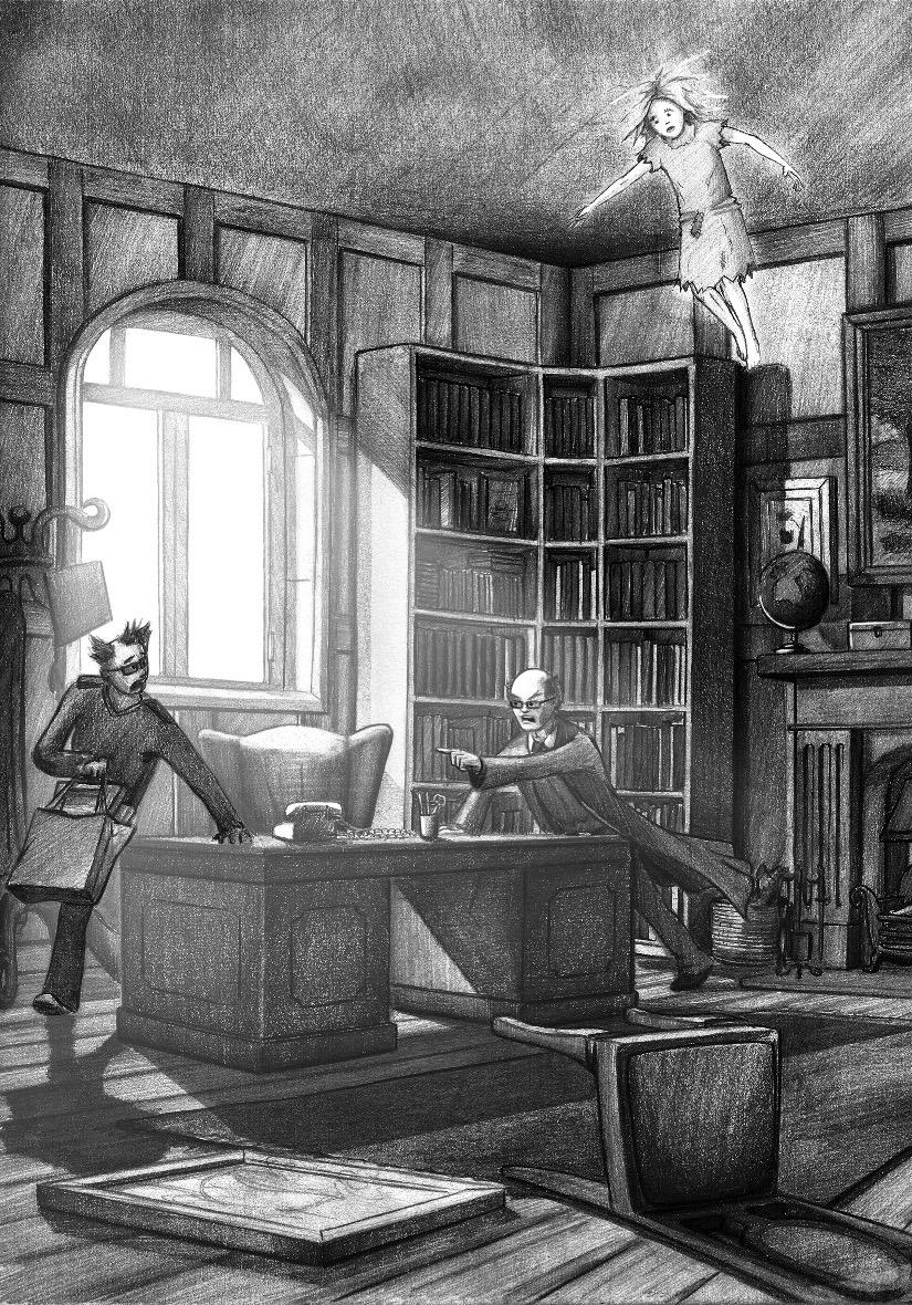 WendyAMilton's tweet photo. Wonderful use of light &amp; shade by Patrick in this drawing from Nemesis. http://t.co/DPBr8fExFz
