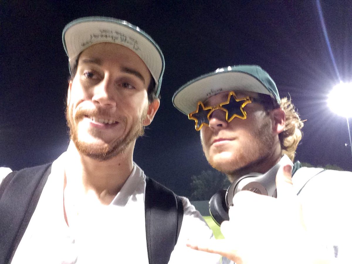 hachiebaseball3's tweet photo. Tonight's offensive supa "star" to rock the gold star glasses. Tanner Salik, hit 2 RBI doubles in tonight's win http://t.co/E52A4eH3Ez