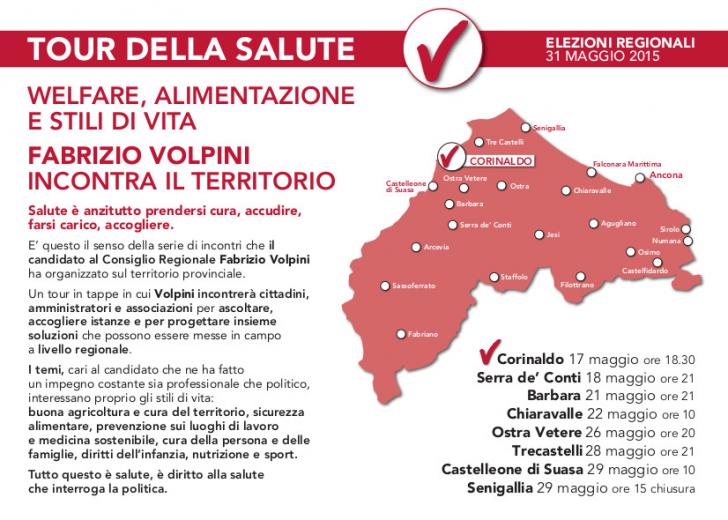 Volpini2015's tweet photo. Viaggio nelle Marche a parlare di salute e stili di vita.
#tourdellasalute #marcaladifferenza http://t.co/HKq3jxCbzu
