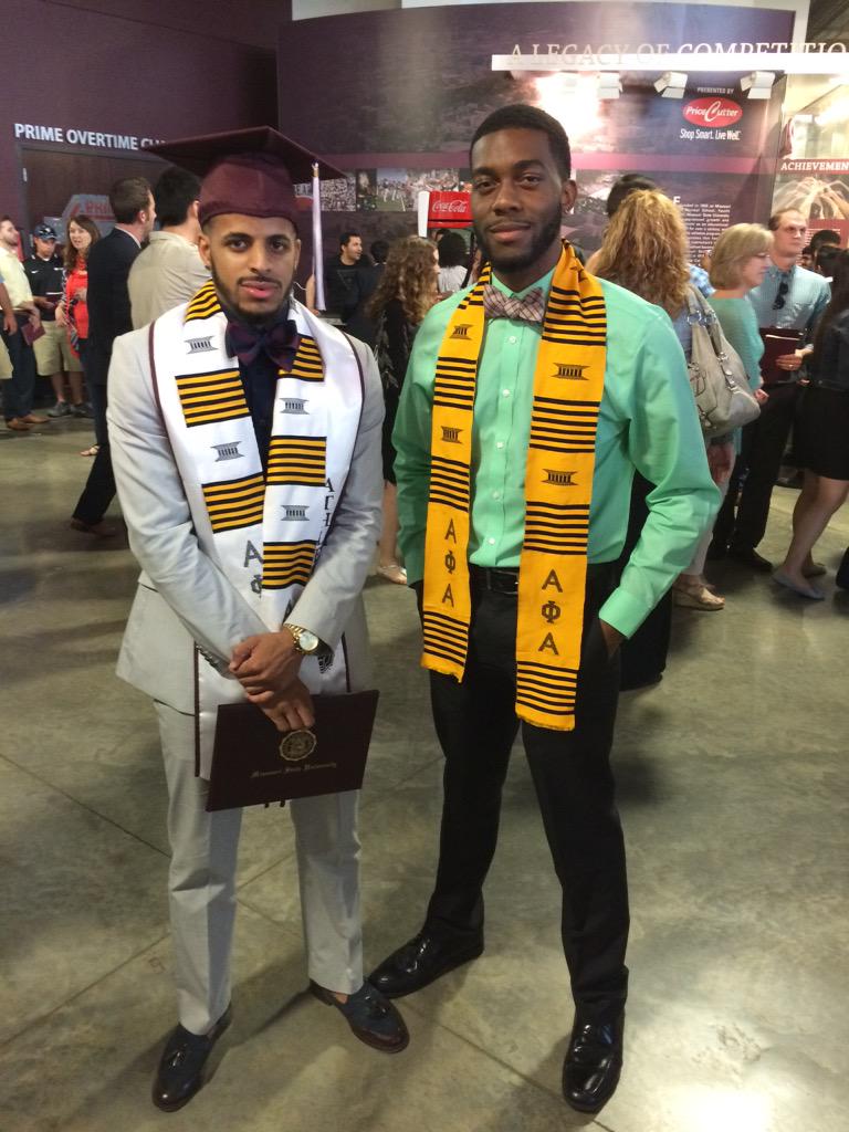 Congratulations to Bro. Dotson and Bro. Slaughter on graduating today. #MostofallWeGraduate