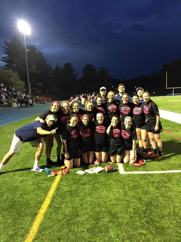NHSHawksNest's tweet photo. Ladies and gents, your 2015 NHS Powderpuff champions, THE SENIORS #sope #rout #NHSMAKINGH15TORY http://t.co/vJ9Z2K7VkB