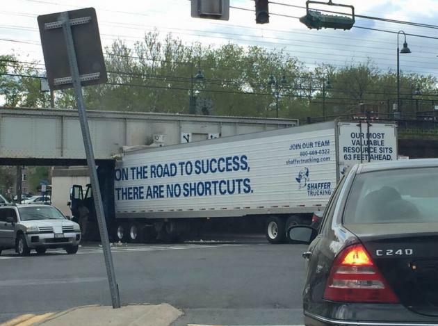 You seem to be on the wrong road..