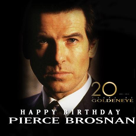 Happy birthday Pierce Brosnan   