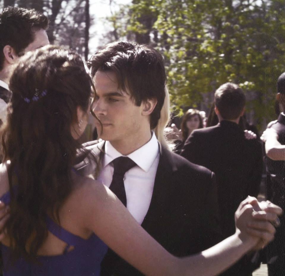delenasovereign's tweet photo. Damon still has the same fire in his eye from dancing with Elena for the first time to 6 years later it's beautiful http://t.co/kjJi6zfBuY