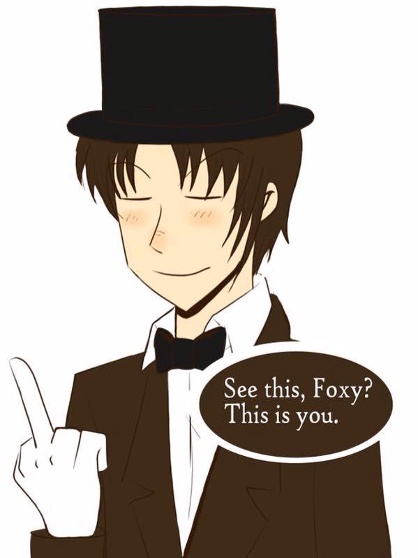 FurediKage's tweet photo. See Foxy? Attention whore. http://t.co/4jqIDp0QiO
