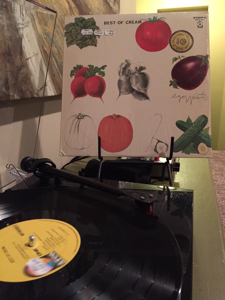 GeekingOnMusic's tweet photo. #Cream
Best of Cream
#nowspinning
#vinyl
#godfathersofmetal! http://t.co/6HChUpv2VR