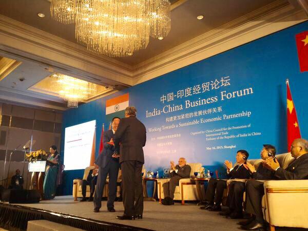 Bagriml's tweet photo. #modiIndiansPride RT @yashsvora: 21 Business agreements being signed between #India & #China worth $22 billion MEA http://t.co/1h9lTDo4xR