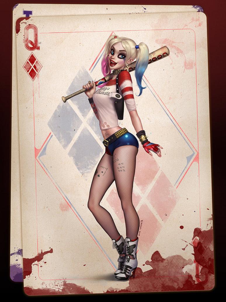 Devoted_Harley's tweet image. Quinn of Diamonds.