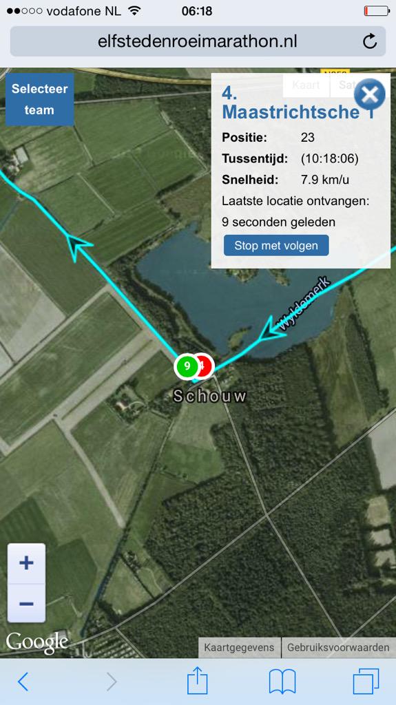 Maastrichtsche 1 op 23ste positie. Volhouden kanjers!
