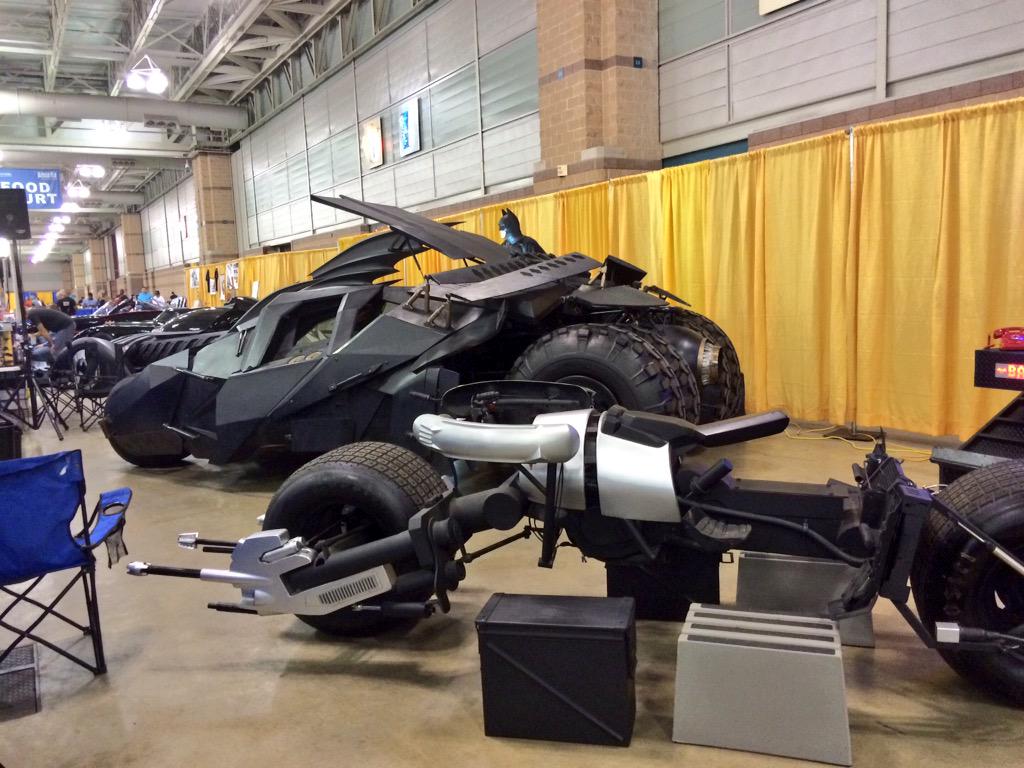 BatChrisGore's tweet photo. More Batmobiles seen @DoACBC. #Batmobile http://t.co/04q7RtQLKT