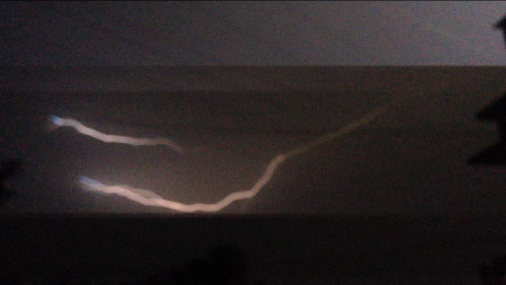 Hardikpoudel's tweet photo. Devil's night #lightning #nature #sky http://t.co/3mbMSQlOJK