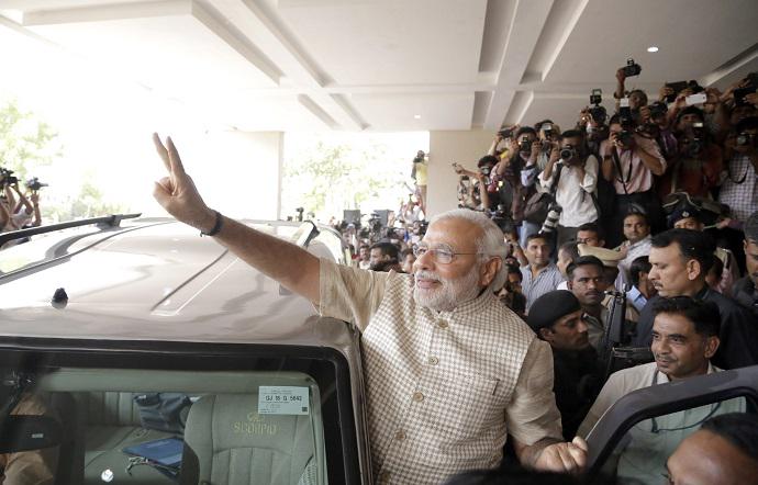 narendramodi's tweet photo. 16th May...this day last year…great memories. http://t.co/SaVN09ecij