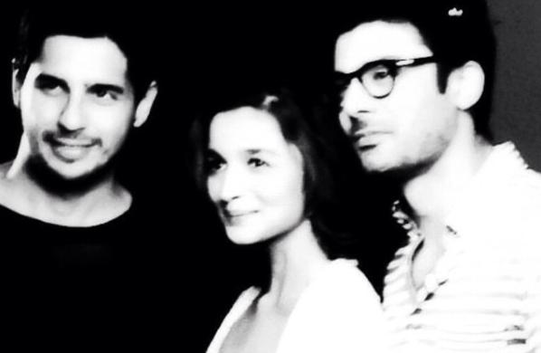 aliaa08_Fc's tweet photo. @aliaa08, @S1dharthM &amp; @_fawadakhan_ for the look test  💕 http://t.co/PxnOjQaNS8
