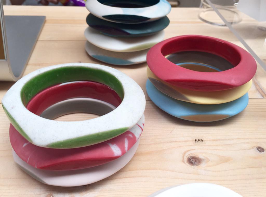 FJenkinson's tweet image. All set up to @YArtspace #JewelleryDay2015 don't miss the chance to come and see some amazing jewellery @emilykidson