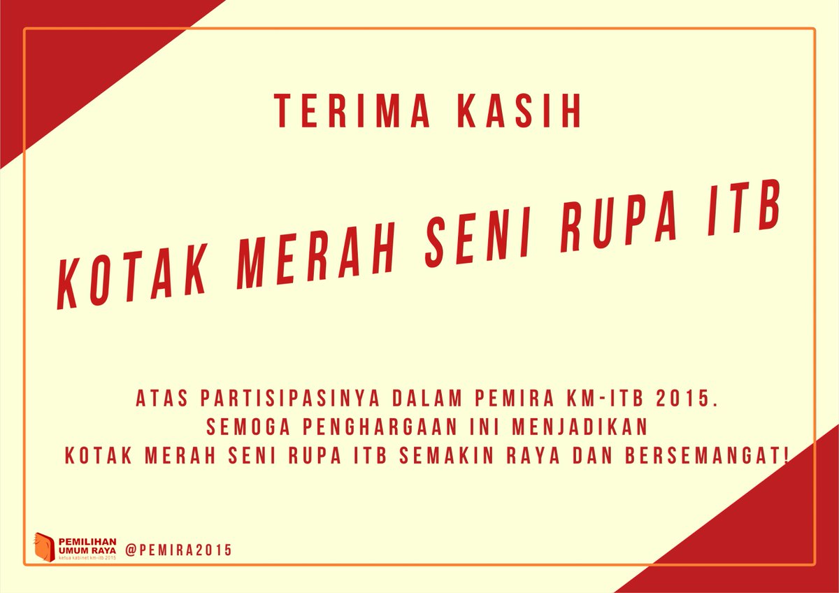 PEMIRA ITB 2015 tweet media