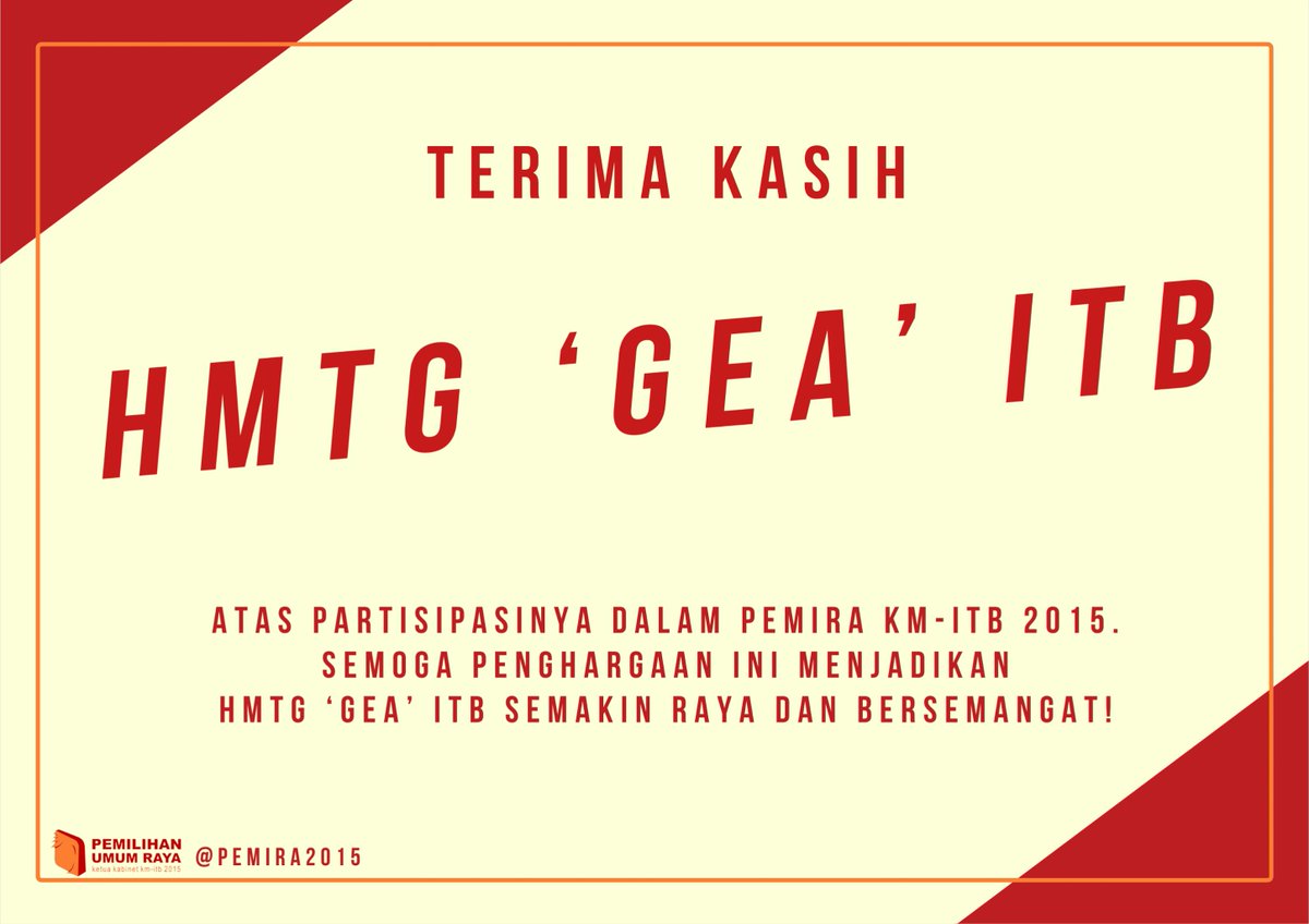 PEMIRA ITB 2015 tweet media