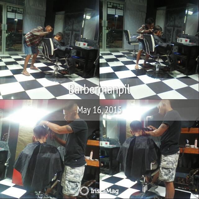 2 Kapster kita sedang cukur ayah dan anak ... Yukkk di tunggu sampai jam 8 malem ... 💈✂💈