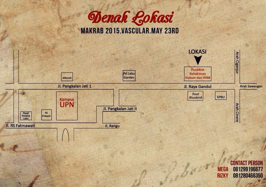 Yang masih bingung sama lokasinya, kita punya denahnya nihh