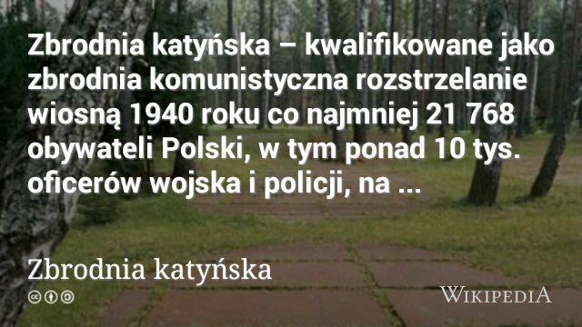 moritz_nieder's tweet photo. @mpinkiewicz este es que hablé!
Zbrodnia katyńska: https://t.co/fpv2bwcIeJ http://t.co/vJ9chlzwMB