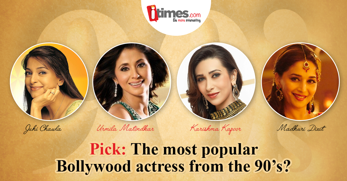 90's era was the best time in #bollywood! Pick your favourite actress here - itim.es/90sActresses