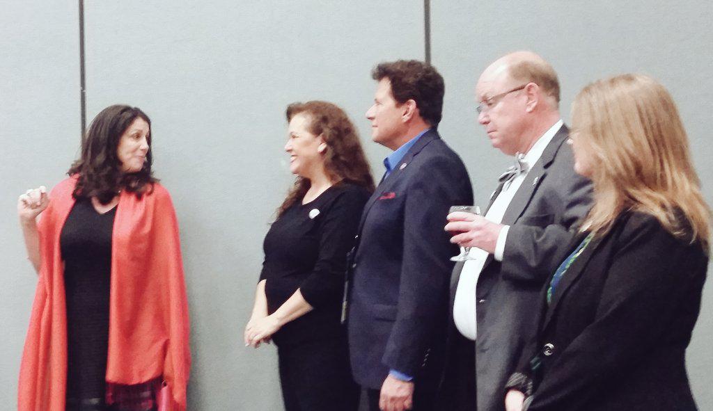 Great intro by <a href="/sfpelosi/">Christine Pelosi</a> of <a href="/LorenaSGonzalez/">Lorena Gonzalez Fletcher</a> and <a href="/MartyBlock39/">Marty Block</a> on gender equity #AB305. #CADem15