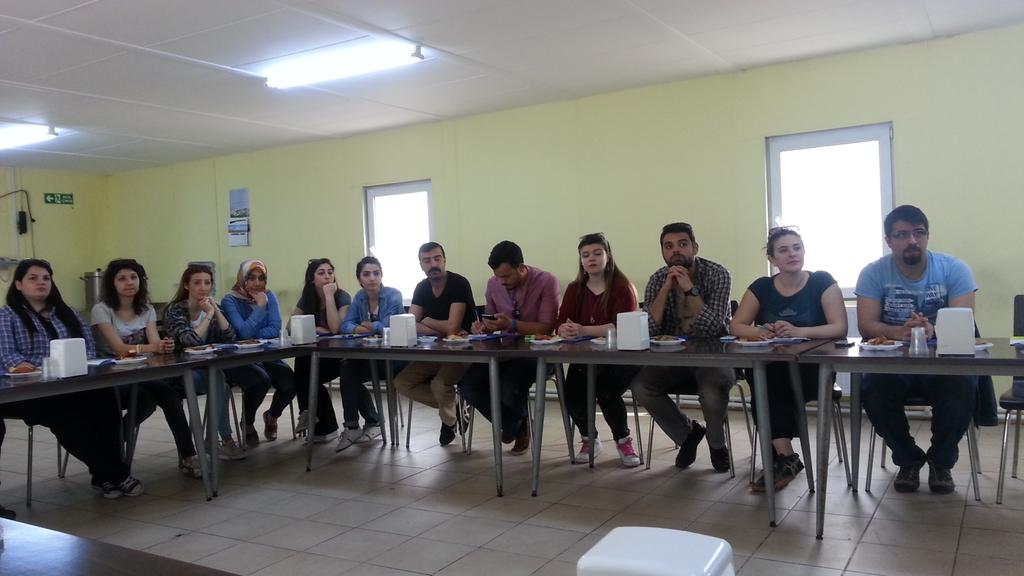 Ögrenci komisyonumuzla Çorlu Katı Atık Bertaraf Tesisi ziyaretindeyiz.