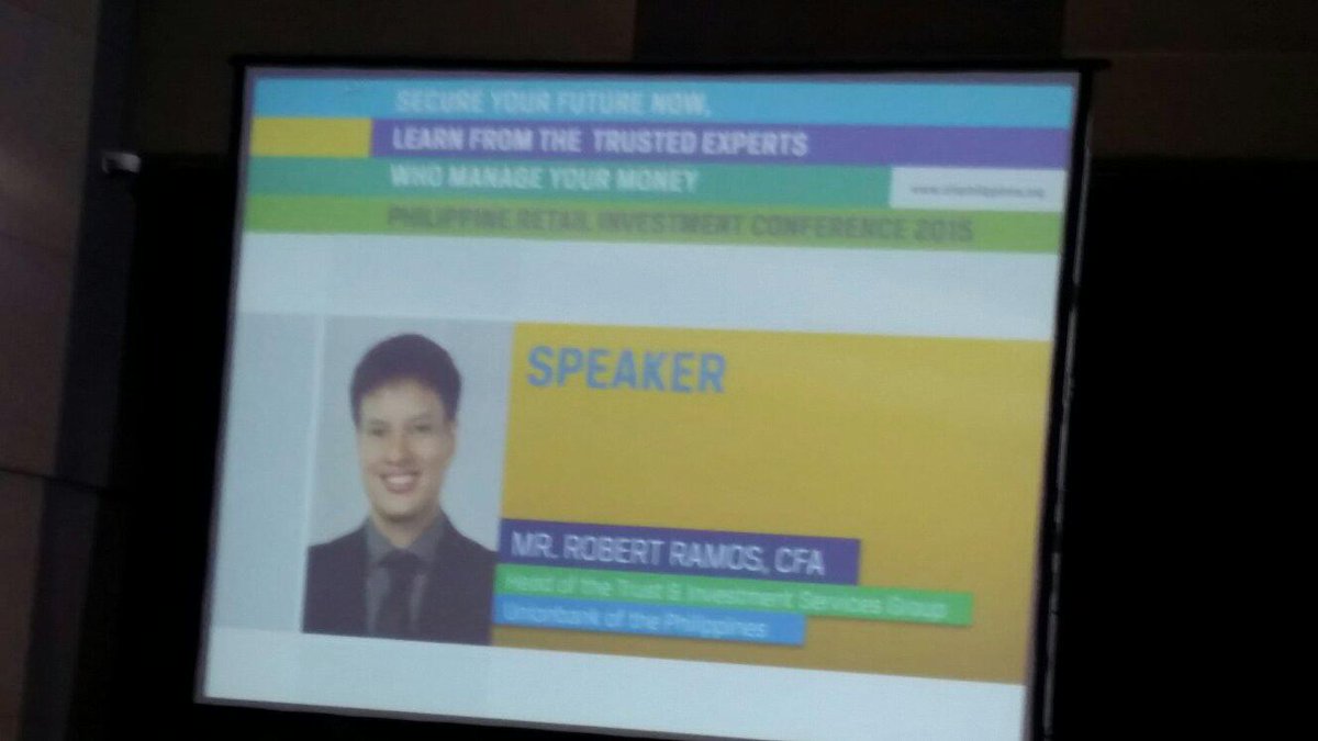 jollyhearts's tweet photo. "Don't change strategy just because of external factors." - Robert Ramos http://t.co/mB0fUKSibw