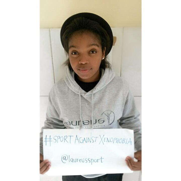 #SportAgainstXenophobia 
<a href="/laureussport/">Laureus</a>