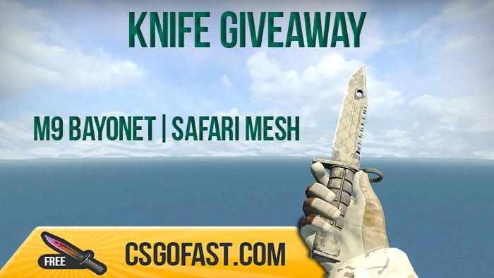 cs go fast on twitter knife giveaway fn rt follow us drawing