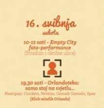 Empty City zapocinje za koji minut, a veceras ORLANOTEKA u Klubu Orlando :))) #Festivalmladih15