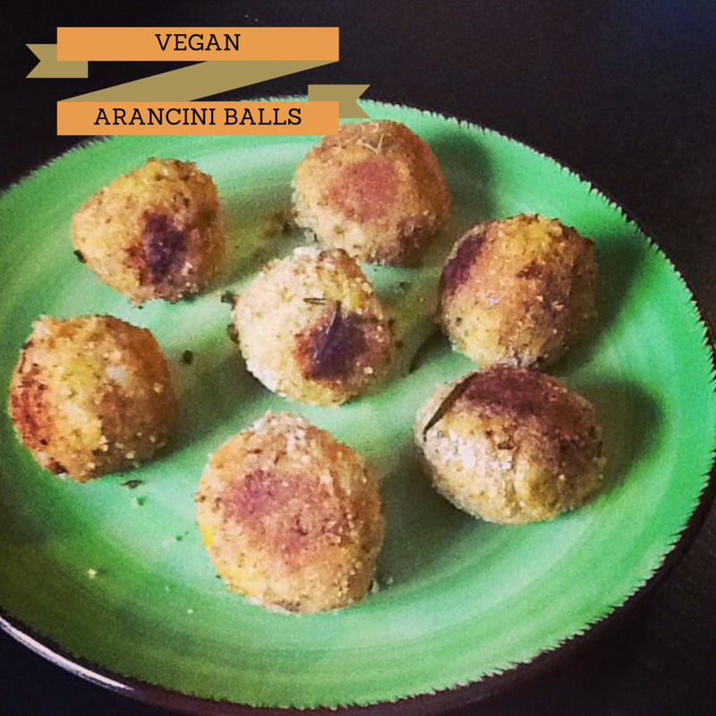 Arancini Vegan Style danieladegrassi.com/2015/05/16/my-… #Vegan #VeganRecipe #easy2Bvegan