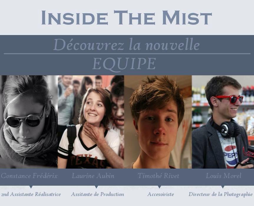 InsideTheMist's tweet image. Découvrez dès maintenant notre nouvelle équipe technique ! #InsideTheMist #Saison2