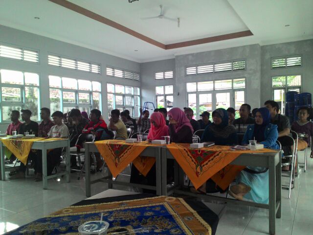 pemaparan program pelatihan bahasa jepang, kerjasama LPPM Unsoed dan Badan Kerjasama Desa Keniten, Sabtu (16/05/15)