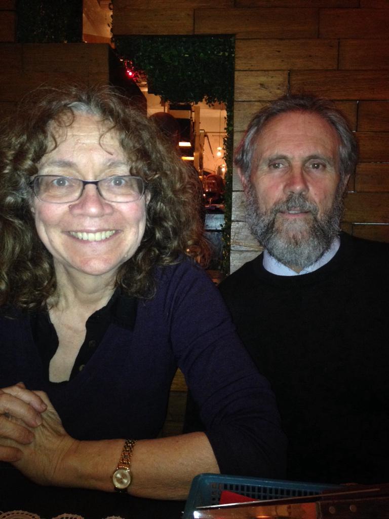 lucebot's tweet image. Having a lovely dinner with mum and dad @brassicaqueen @Spikeysaurus